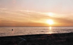 Surf Fishing Lake Michigan At Sunset.jpg