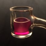A banger insert made from synthetic ruby