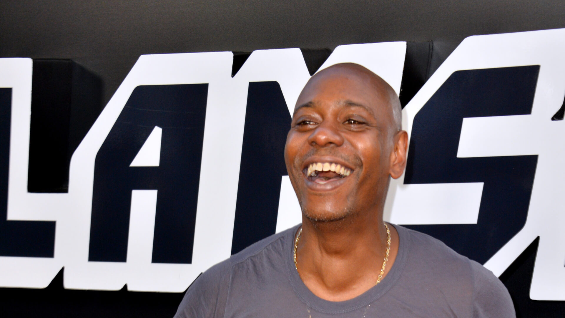 Dave Chappelle at a Los Angeles premiere